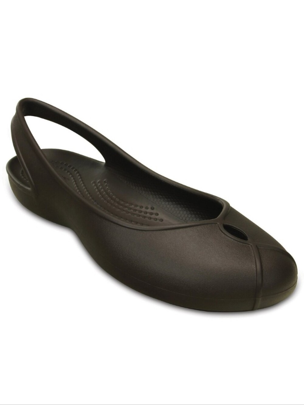 Crocs Olivia II sling back flats Espresso Size 10 NWT